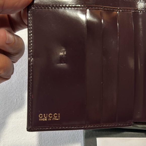 GUCCI COMPACT VLIP 2 BIFOLD WALLET BRAND NEW MINT - Picture 9 of 13